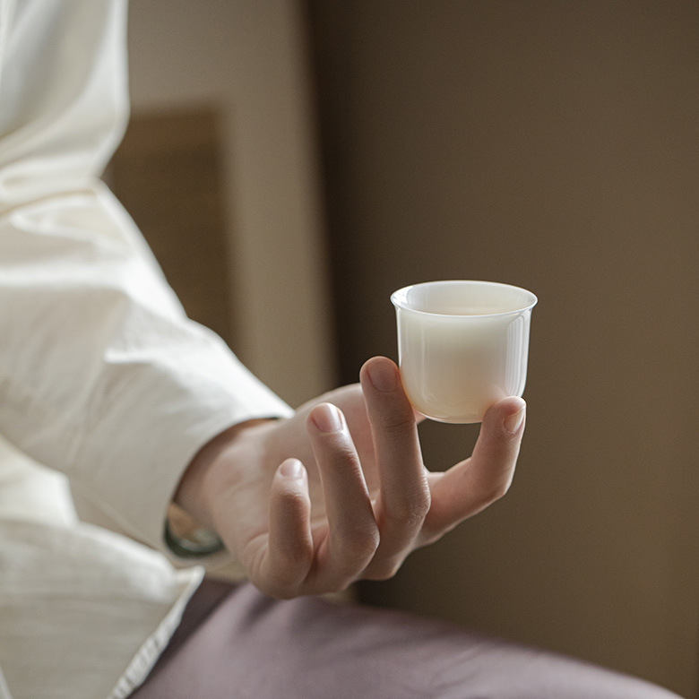 White Porcelain Tea Cup, 6 Styles Optional