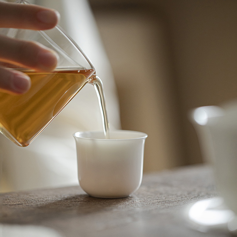 White Porcelain Tea Cup, 6 Styles Optional