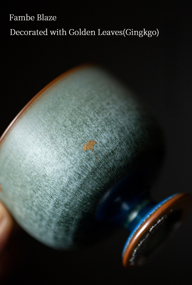 Flambé Glaze Tea Cup 120ml