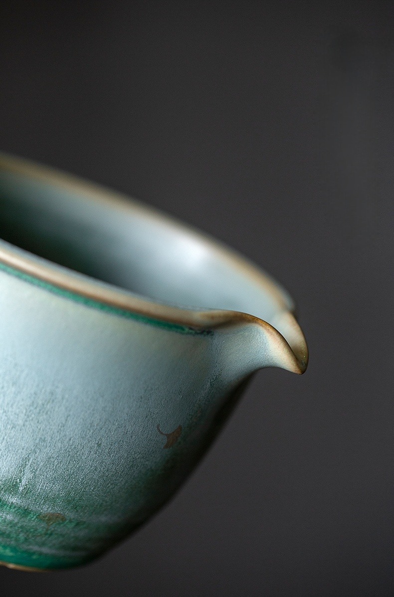 Vintage Style Stoneware Fair Cup, Kung Fu Tea Pitcher 220ml