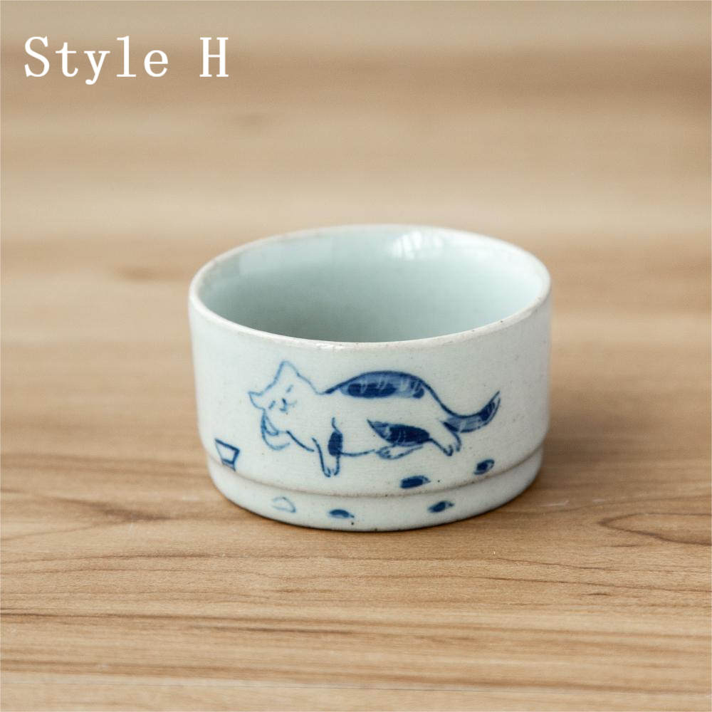  Cataholic Ceramic Tea Cup 80ml