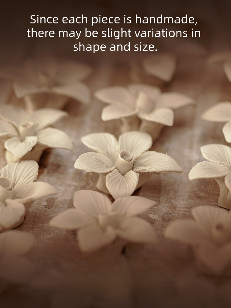 Ceramic Lily Incense Holder