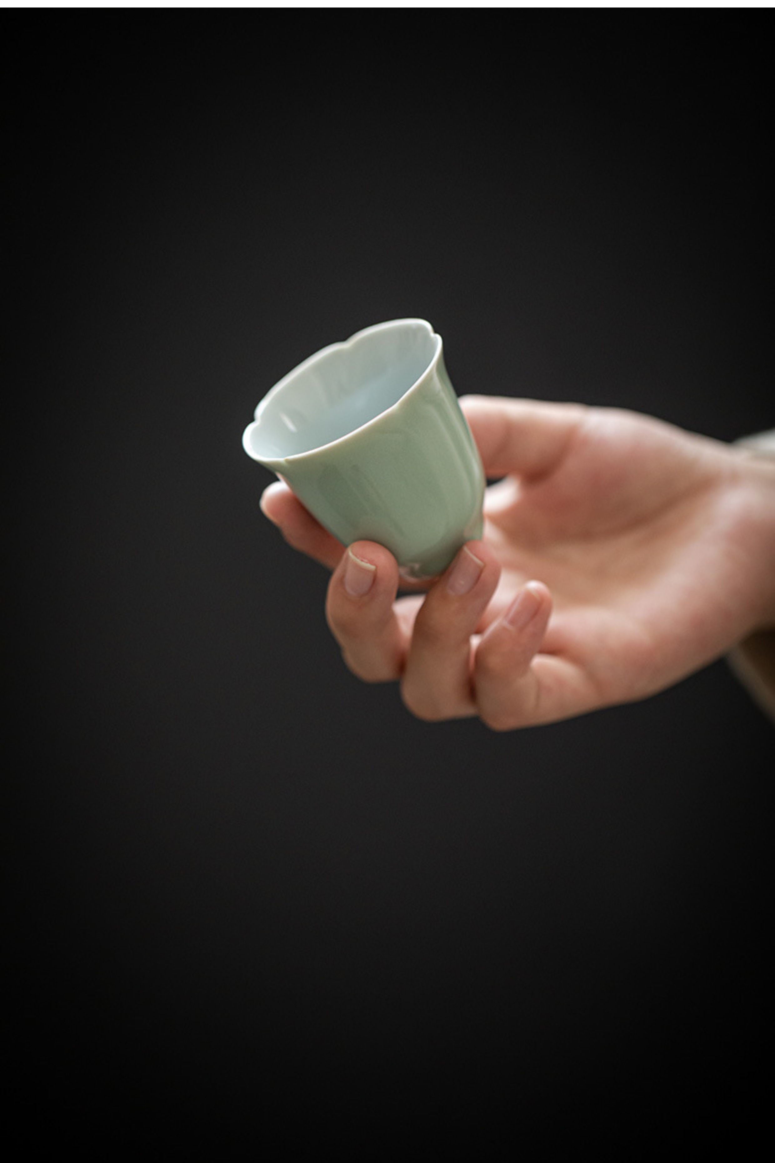 Colorful Porcelain Kungfu Tea Cups Set 40ml