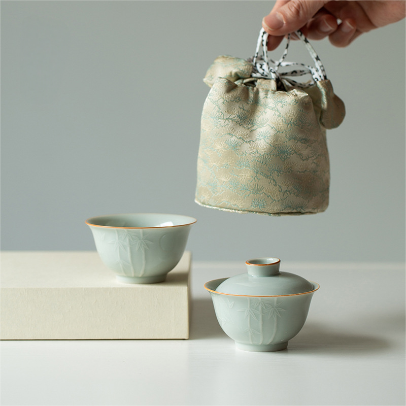 Celadon Travel Tea Set