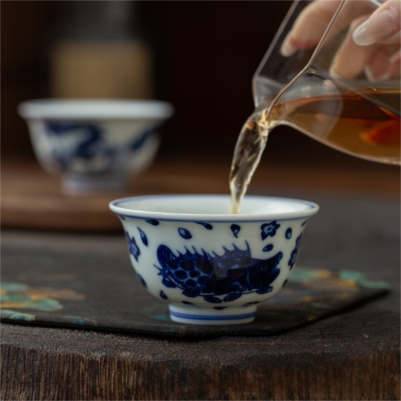 Collection of Classic Pattern Tea Cup 100ml