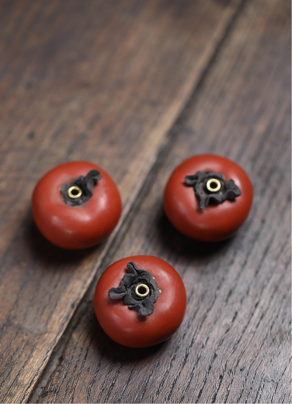 Collection of Fruit Incense Holder/Tea Pet