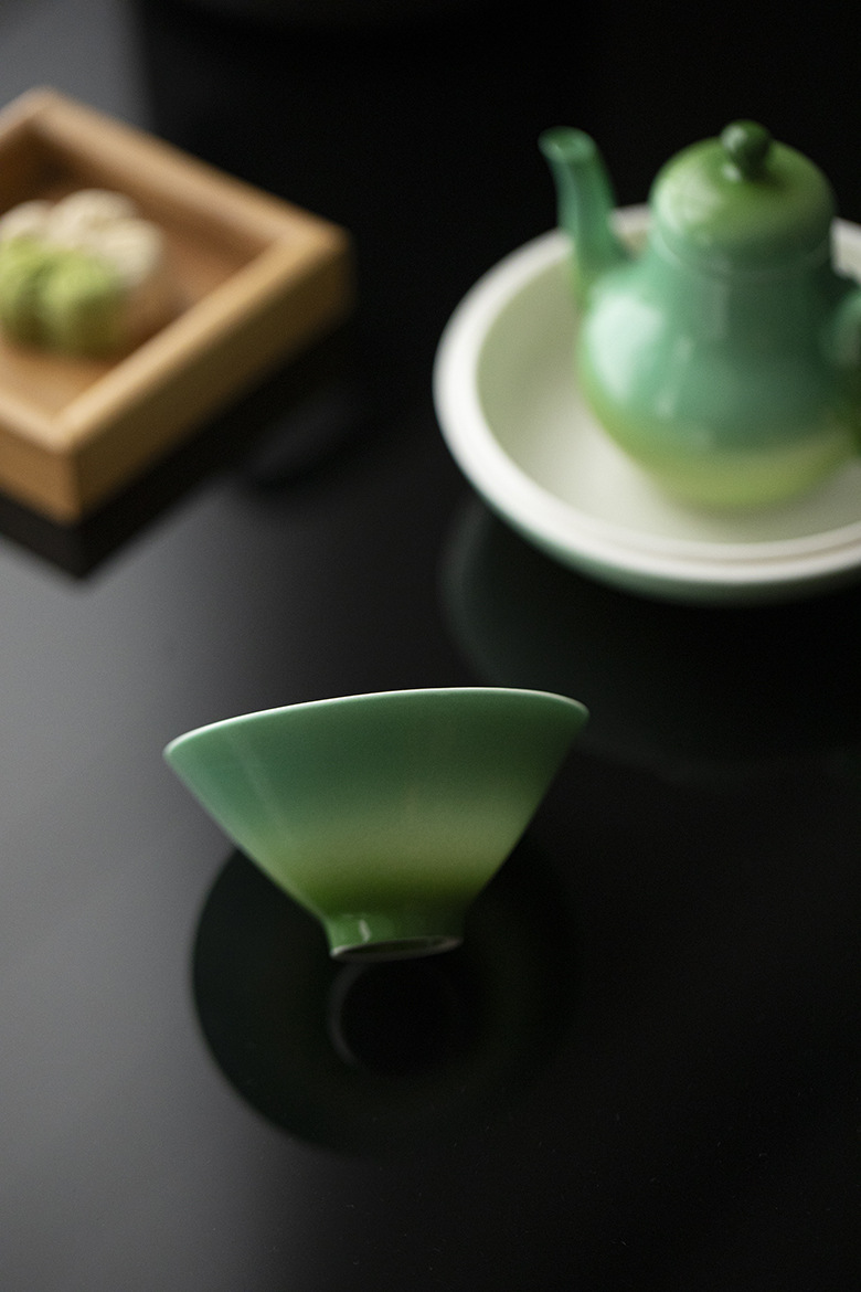 Gradient Green Tea Cup 90ml