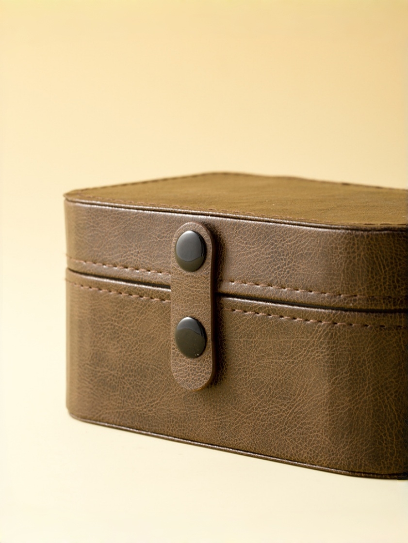 Compact White Porcelain Travel Tea Set