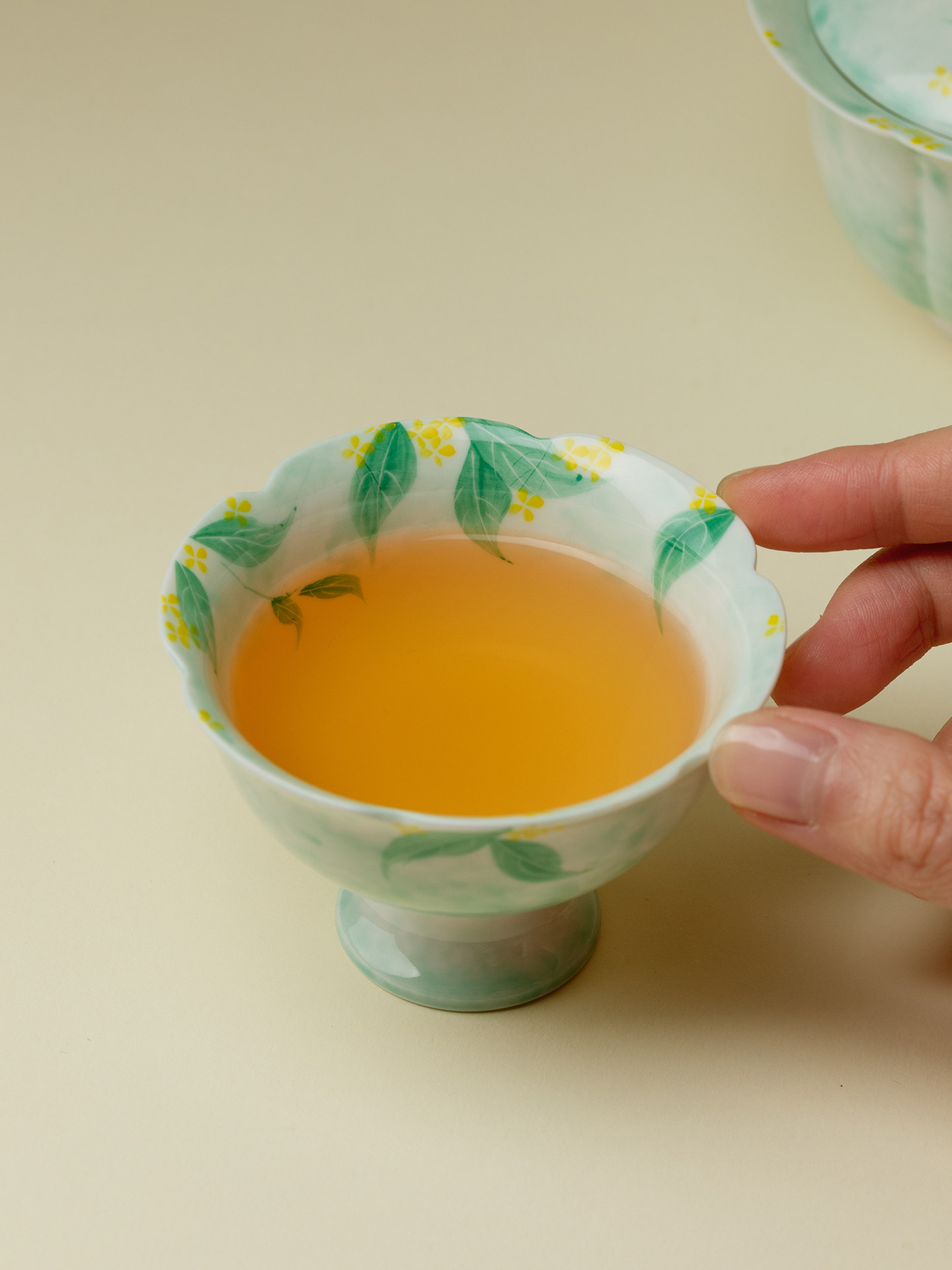 Osmanthus Porcelain Tea Cup 70ml