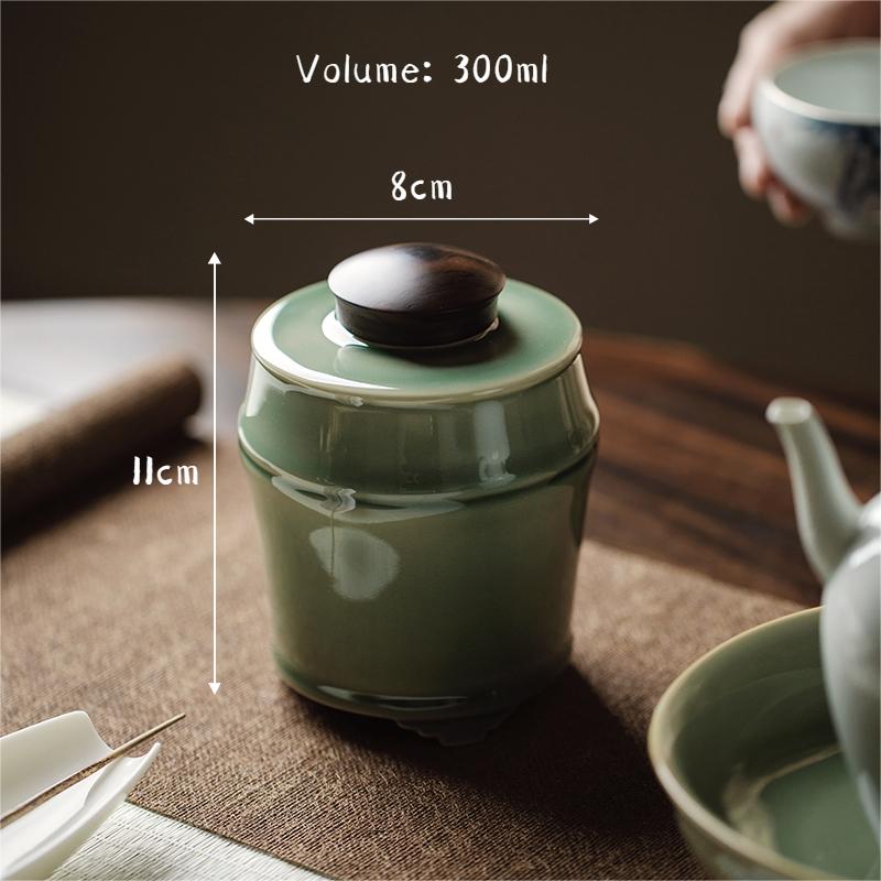 Celadon Tea Canister 300ml