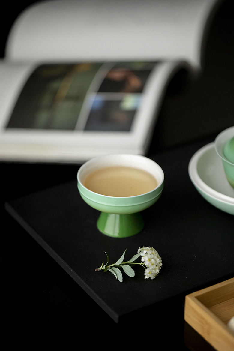 Gradient Green Tea Cup 65ml