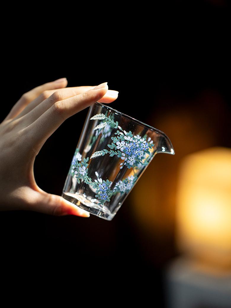 Crabapple Blossom Glass Pitcher 230ml