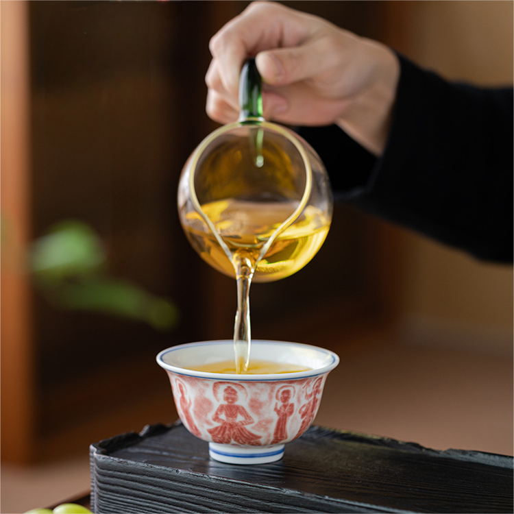 Collection of Classic Pattern Tea Cups