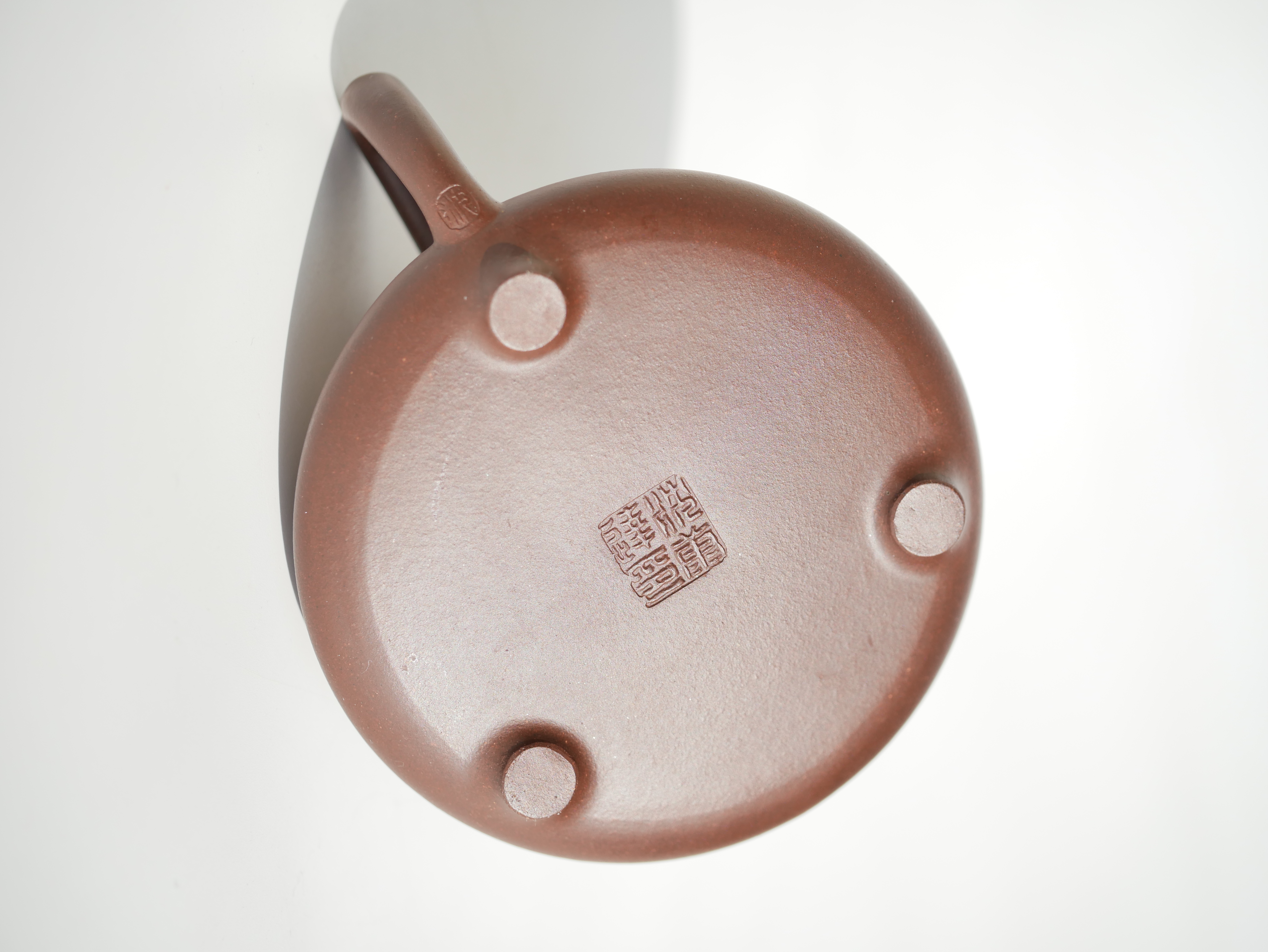 the "Stone Laddle", Yixing Purple Clay (Zisha) Teapot, Handmade Kung Fu Teapot 200ml