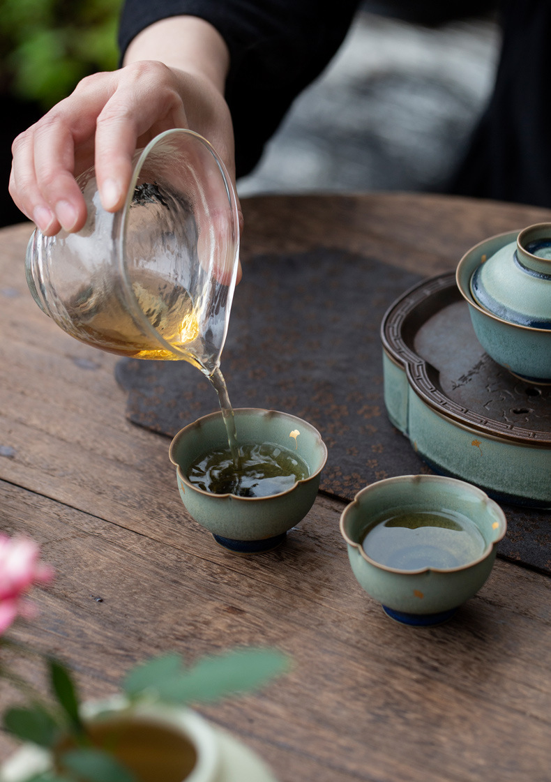 Flambé Glaze Tea Cup 70ml