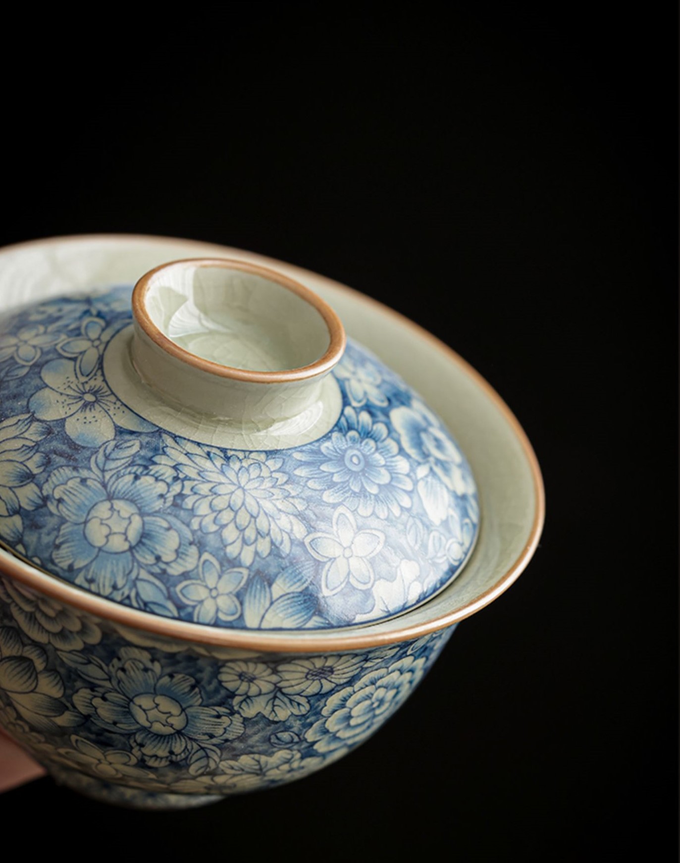 Myriad of Flowers Gaiwan with Saucer 150ml