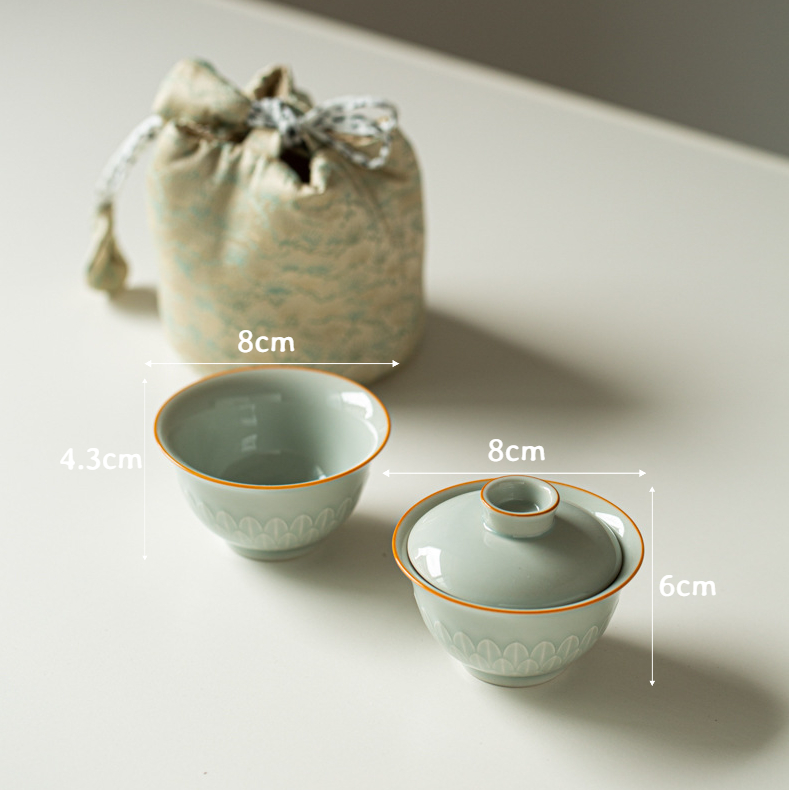 Celadon Travel Tea Set