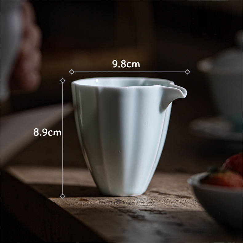 Shadow Blue Porcelain Fair Cup 200ml