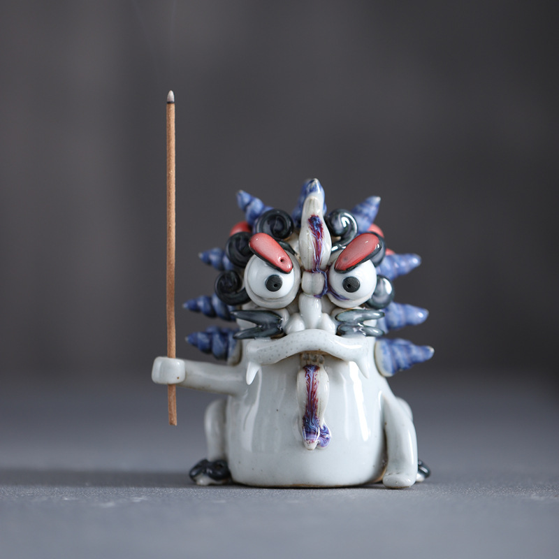 Sacred Exorcise Lion Incense Holder