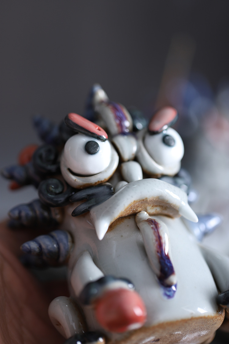 Sacred Exorcise Lion Incense Holder