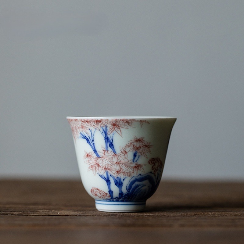 Traditional Chinese Style Tea Cup 100ml, Kung Fu Tea Cups Set