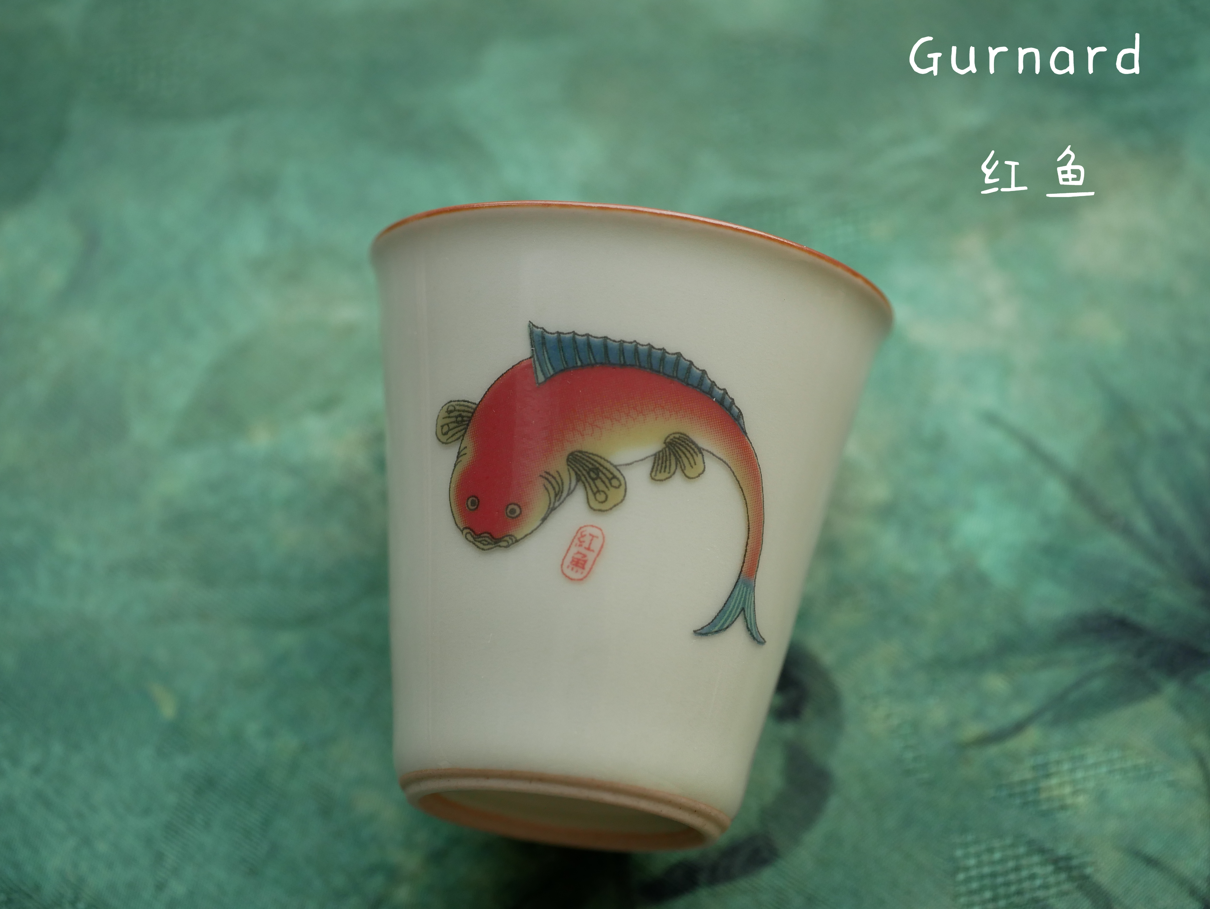 Funny Look Fish Tea Cups 50ml. 5 Style Optional