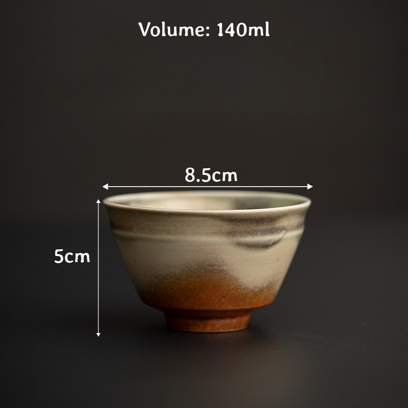 Wood-fired Porcelain Tea Cup 50ml