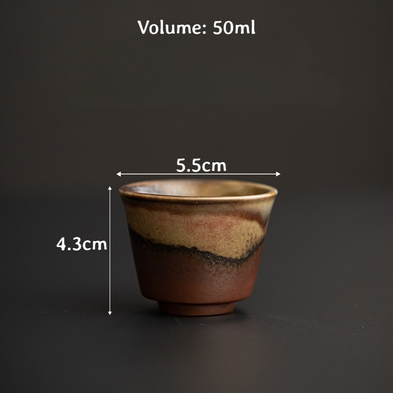 Wood-fired Porcelain Tea Cup 50ml