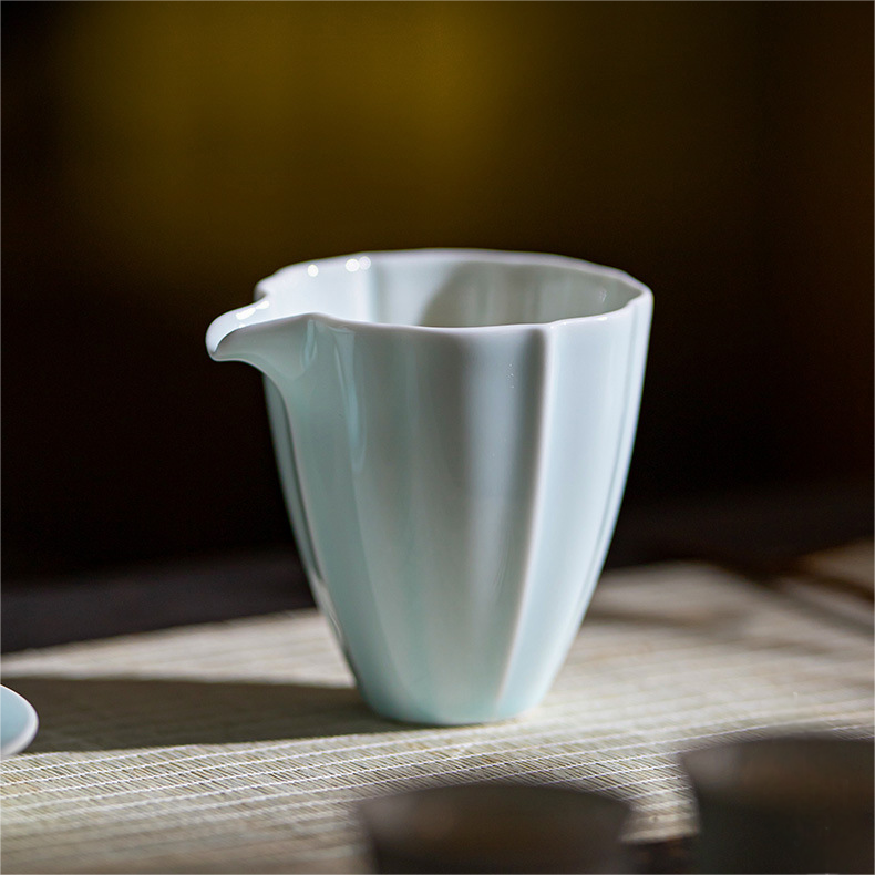 Shadow Blue Porcelain Fair Cup 200ml