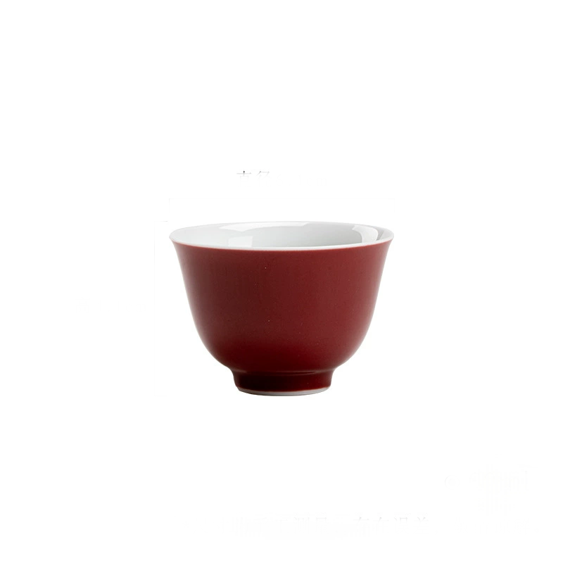 Monochrome Porcelain Tea Cup 60ml, 6 Colors Optional