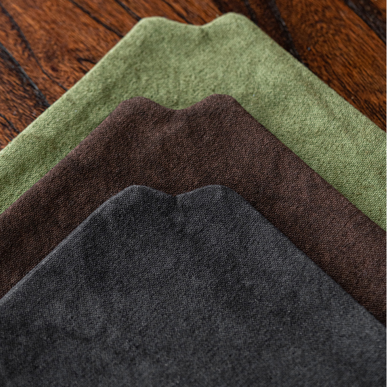 Canvas Tie-dye Tea Mat, 3 Colors Optional