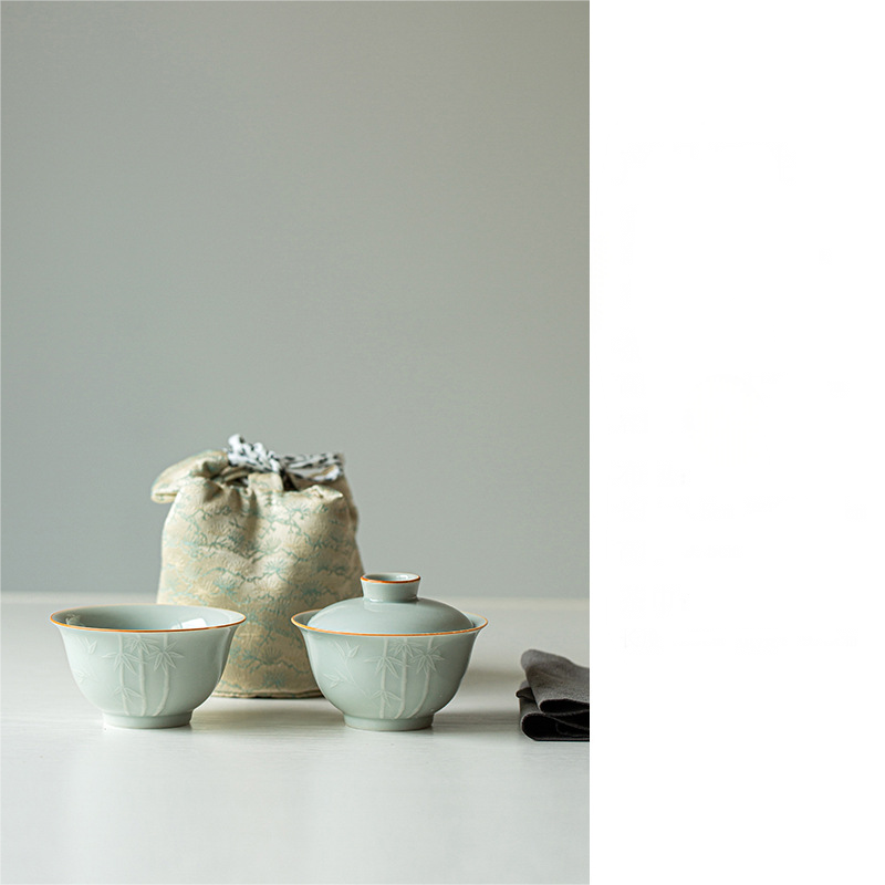 Celadon Travel Tea Set