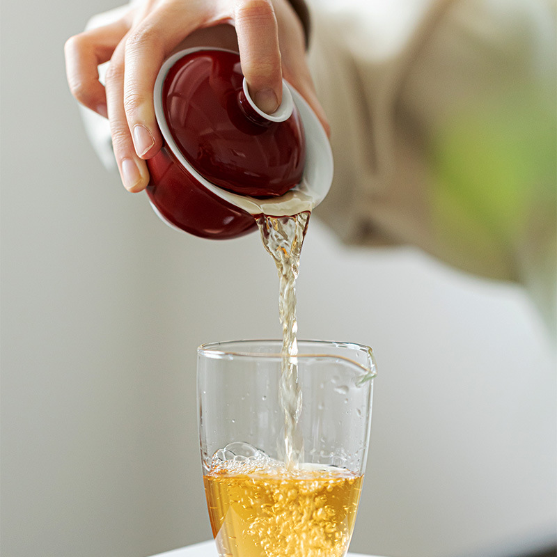 Monochrome Porcelain Gaiwan 13ml, 6 Colors Optional