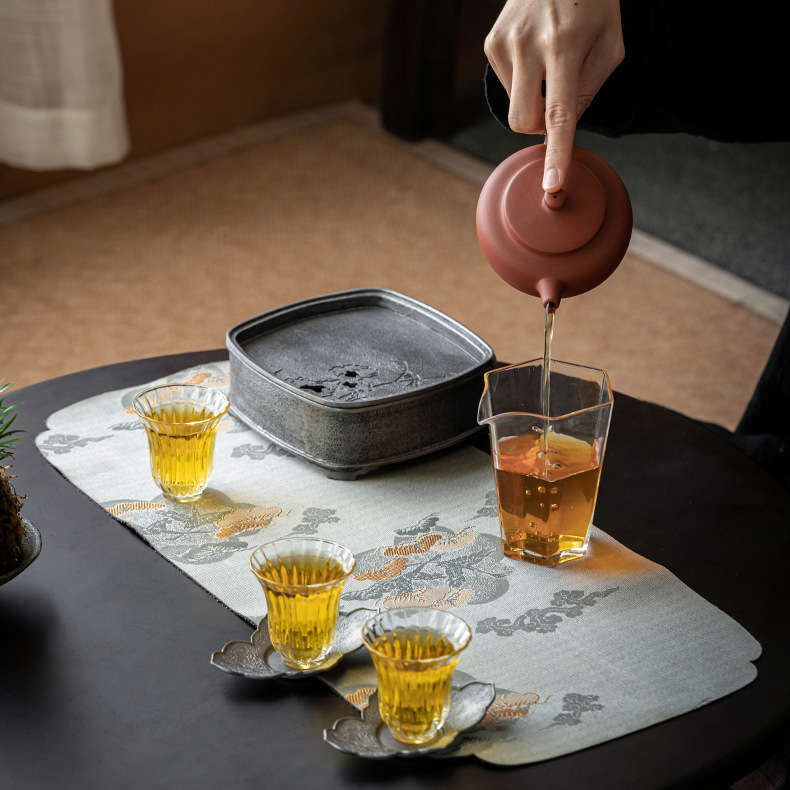 Pine and Cloud Tea Mat, 6 Colors Optional