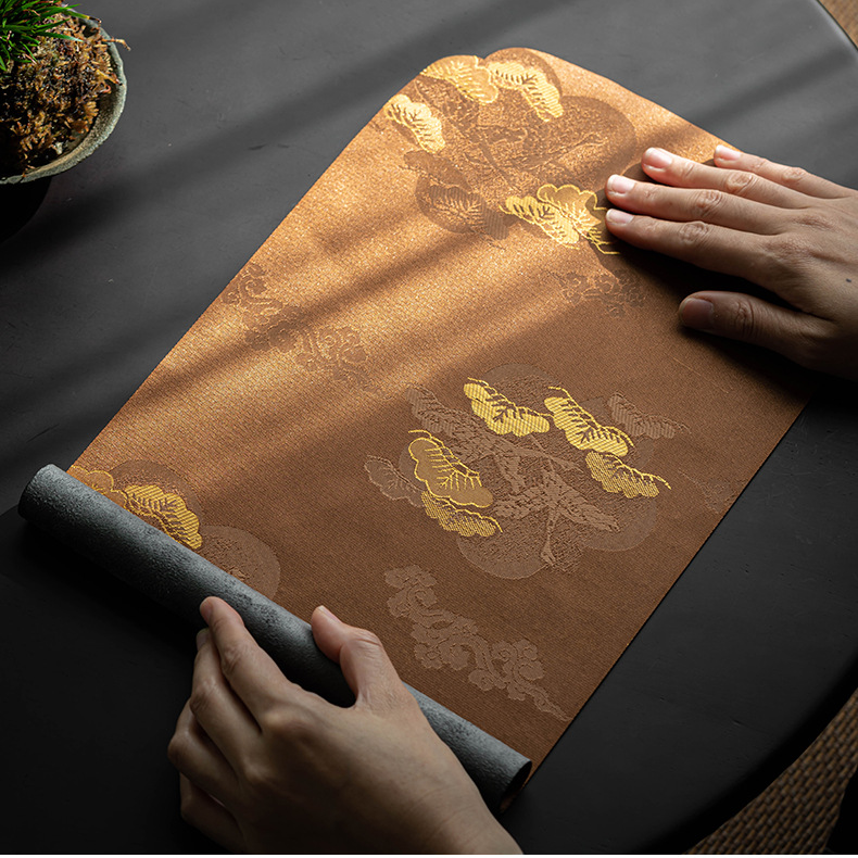 Pine and Cloud Tea Mat, 6 Colors Optional