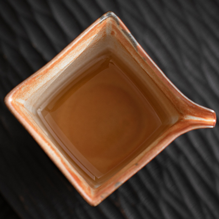 Japanese Shino Ware Style Black Cat Pitcher 160ml