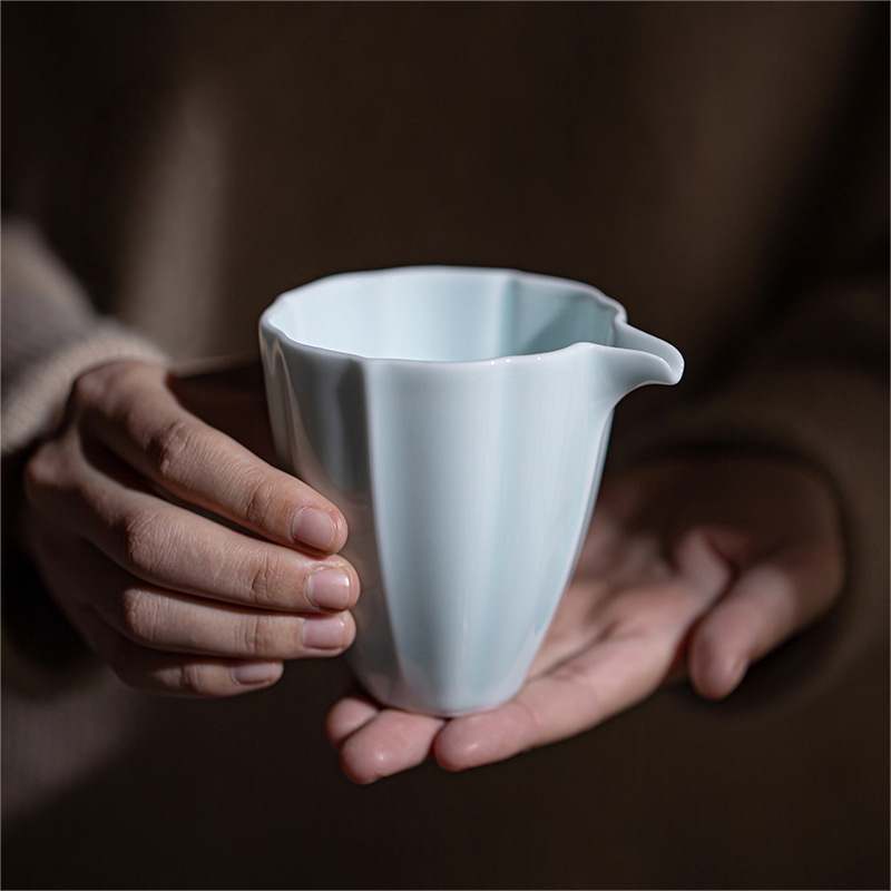 Shadow Blue Porcelain Fair Cup 200ml