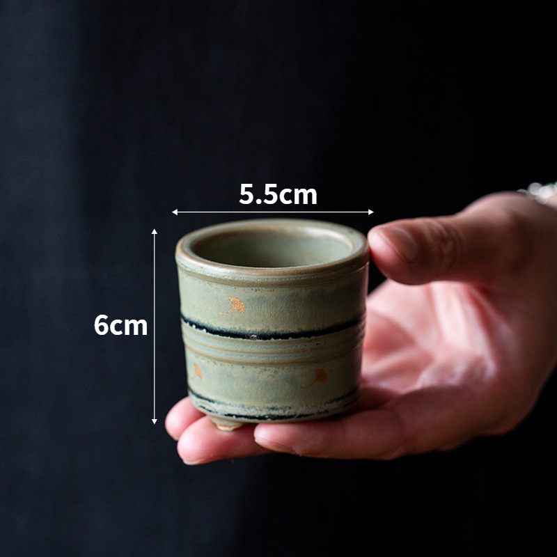 Flambé Glaze Mini Incense Burner