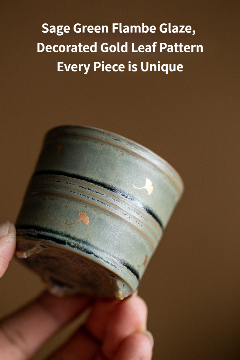 Flambé Glaze Mini Incense Burner