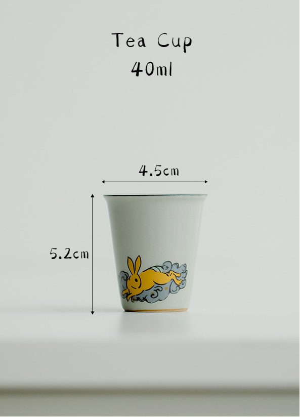 Golden Rabbit Teapot 100ml