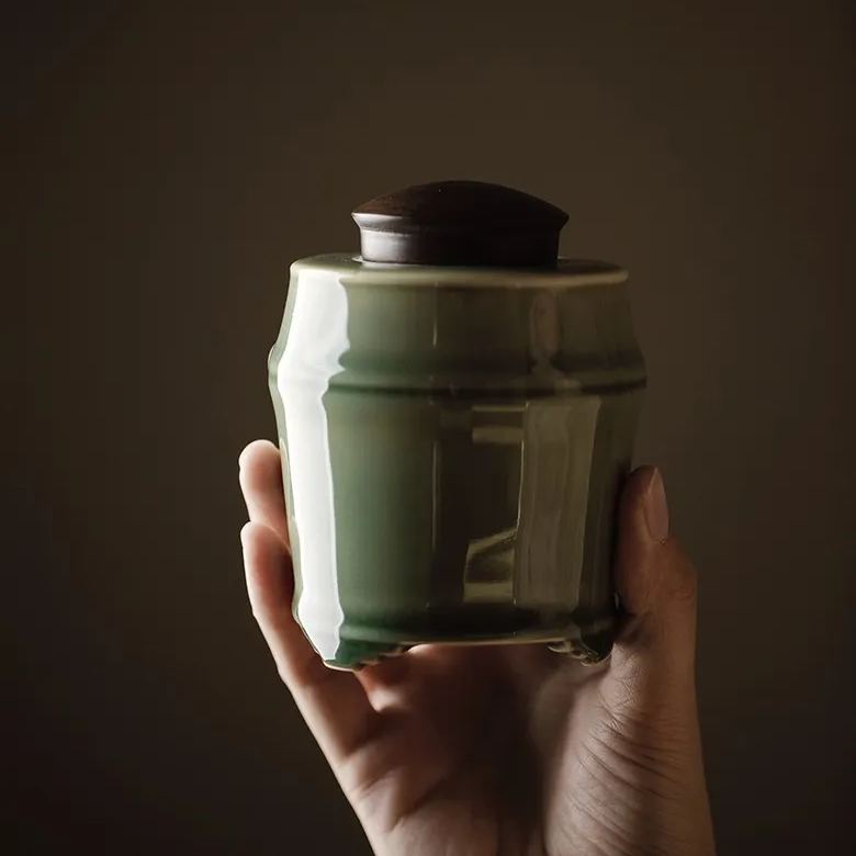 Celadon Tea Canister 300ml