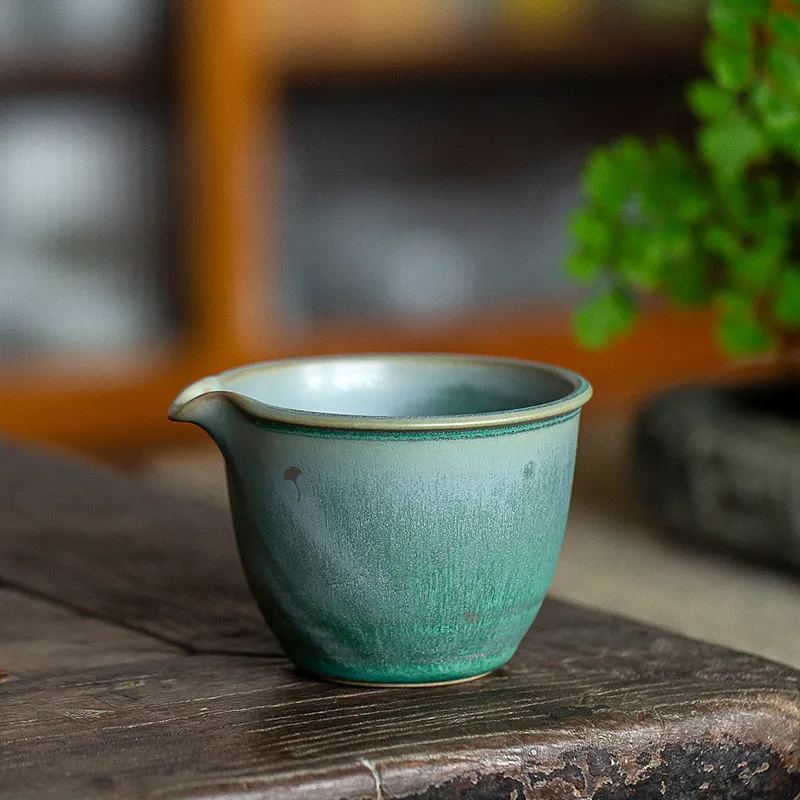 Vintage Style Stoneware Fair Cup, Kung Fu Tea Pitcher 220ml