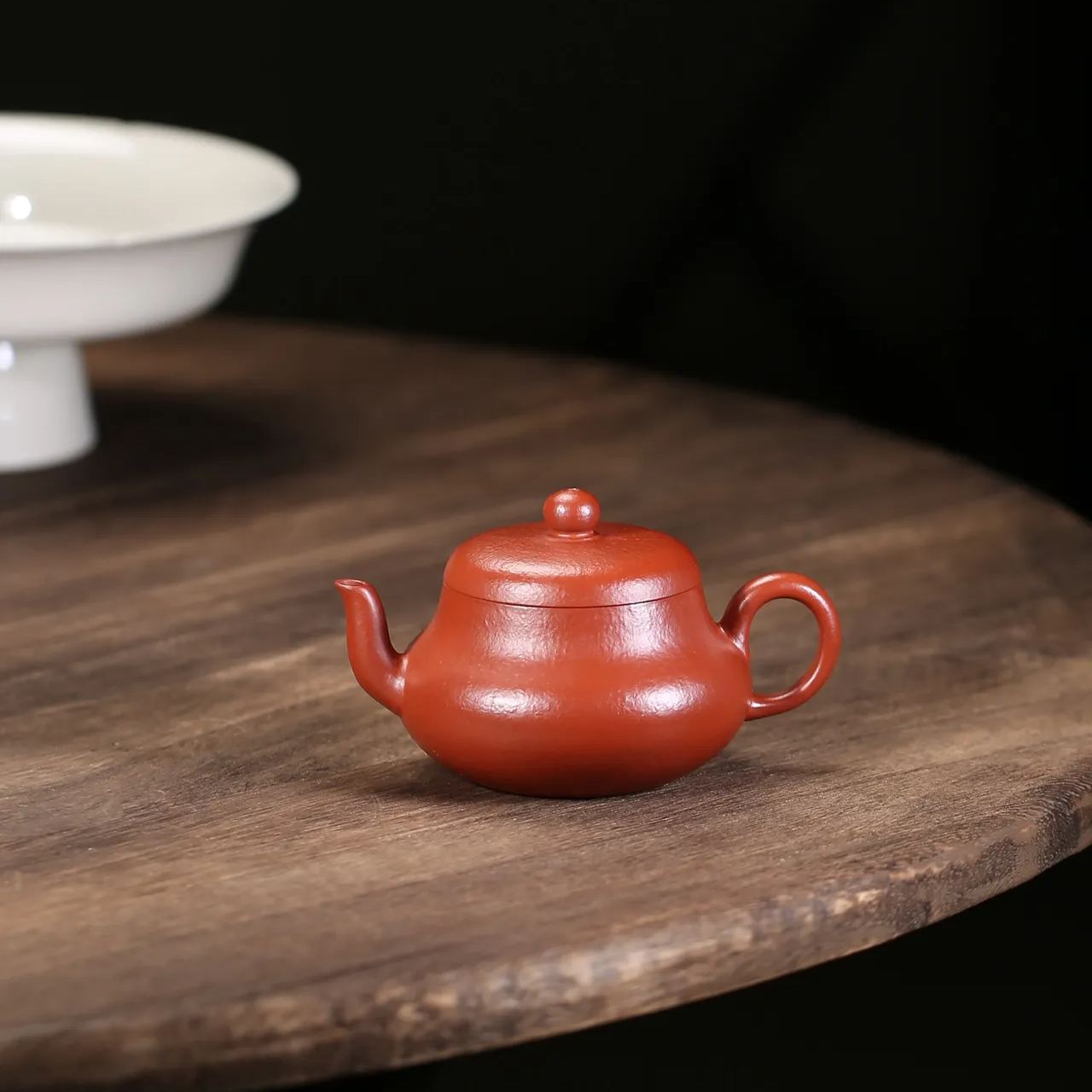the "Junde", Yixing Purple Clay (Zisha) Teapot, Handmade Kung Fu Teapot 100ml