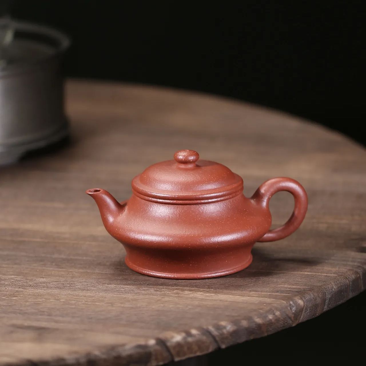 the "Xu Bian", Yixing Purple Clay (Zisha) Teapot, Handmade Kung Fu Teapot 180ml