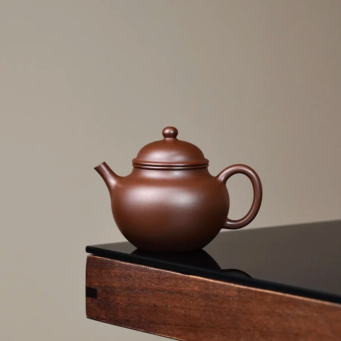 the "Lotus Seeds", Yixing Purple Clay (Zisha) Teapot, Handmade Kung Fu Teapot 150ml