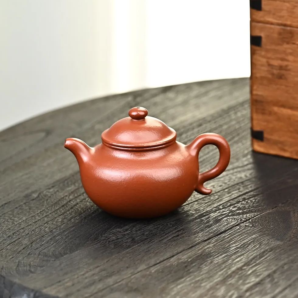 the "Lotus Seeds", Yixing Purple Clay (Zisha) Teapot, Handmade Gongfu Tea 200ml