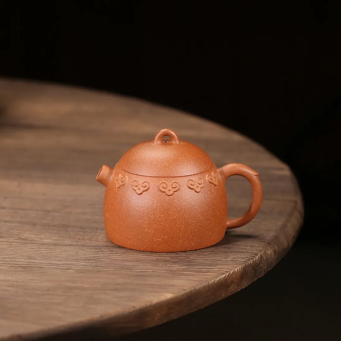 the "Ruyi", Yixing Purple Clay (Zisha) Teapot, Handmade Kung Fu Teapot 180ml