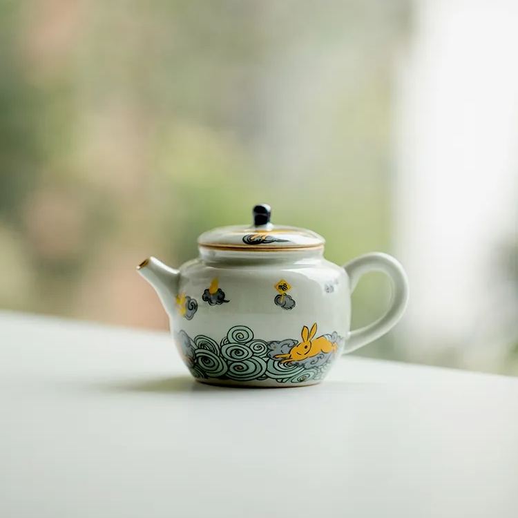 Golden Rabbit Teapot 100ml