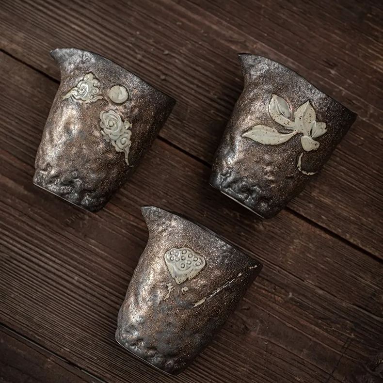 Stoneware Tea Pitcher 230ml, 3 Styles Optional