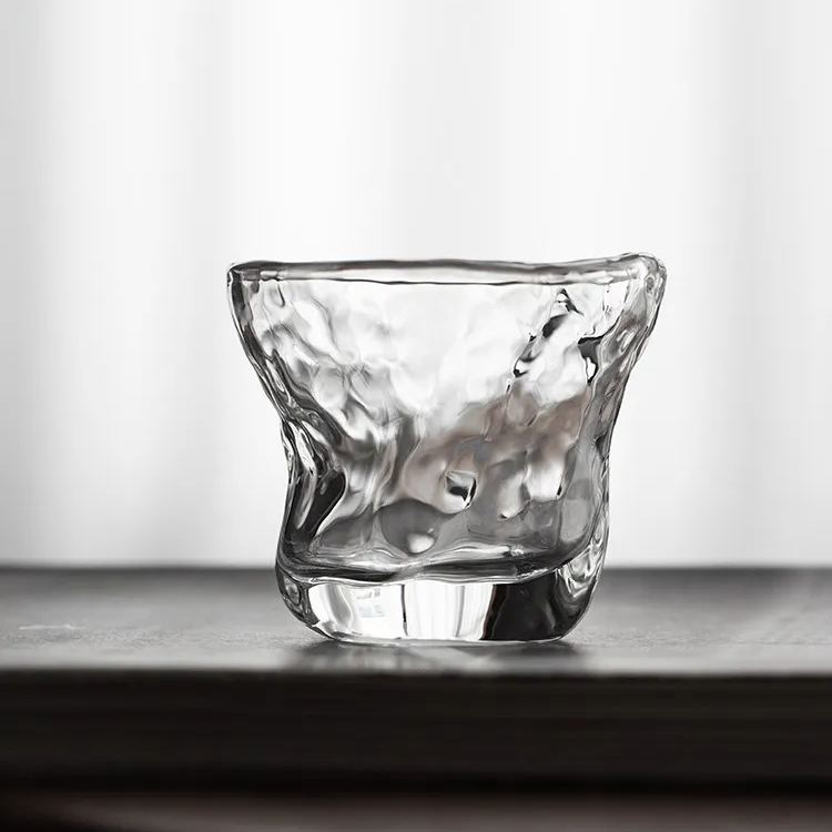 Irregular Shape Glass Cup 80ml